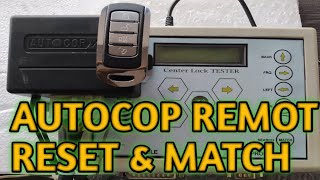 Autocop remote match amp reset [upl. by Heinrik883]