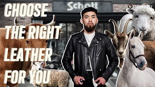 The Best Leather for a Jacket Cow vs Horse vs Heavy vs Light vs Goat vs Lamb vs Suede [upl. by Napoleon]