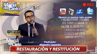 Restauración y Restitución  Alejandro Cespedes IPUC HD [upl. by Mary]