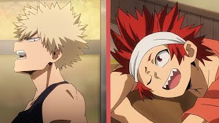 Bakugo amp Kirishima moments from Heroes Rising DUB [upl. by Urbani519]