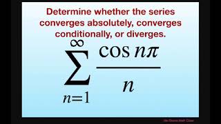 Determine if series is absolutely conditionally convergent or divergent  2nn ln n [upl. by Skippy]