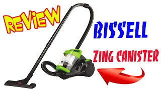 BISSELL Zing Canister Lightweight Vacuum 2156A review [upl. by Doretta]