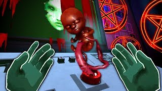 IT LIVES INSIDE THE BUTTON  Please Dont Touch Anything 3D VR [upl. by Iredale398]