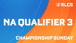 RLCS MAJOR 1  NA ONLINE QUALIFIER 3  DAY 3 [upl. by Etiuqal]