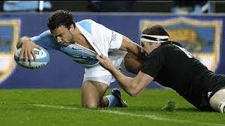 Martín Landajo great try vs All Blacks NZ 2012 [upl. by Eillat996]