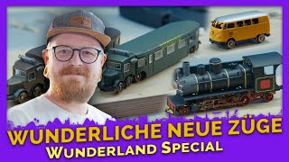 VERRÜCKTE LOKS Wir bauen filigran winzig und kurios  Wunderland Special  Miniatur Wunderland [upl. by Sergo]