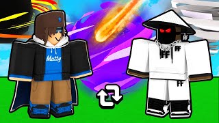 Roblox Bedwars But There’s Natural Disasters Every Minute [upl. by Wendel]