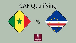 Senegal vs Cape Verde Islands  African Qualifying Round 2 Group F [upl. by Ressler]