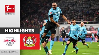 RB Leipzig  Bayer 04 Leverkusen 23  Highlights  Matchday 18 – Bundesliga 202324 [upl. by Suiremed]