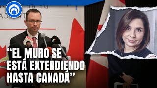 “Visado en Canadá responde al exceso en solicitudes de asilo” Profesora en derecho internacional [upl. by Ediva]