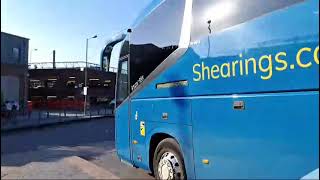 shearings coach approaching St Albans [upl. by Anawait279]