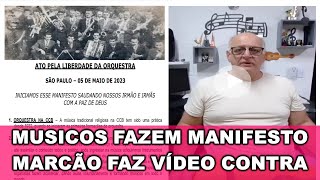 Manifesto DOS Músicos da CCB  Marcão Novo Vídeo [upl. by Tayib]