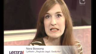 LettraTalk mit NORA BOSSONG  Teil 1 [upl. by Ahern803]