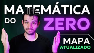 GUIA COMPLETO Como aprender Matemática do ZERO  Cronograma de Matemática  Atualização 2024 [upl. by Terriss]