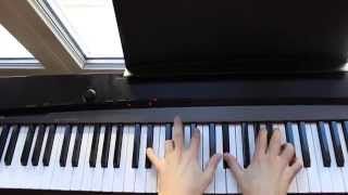 COMMENT JOUER TOMBER DU CIEL  TAL Piano tutoriel par Herem [upl. by Etnoval]