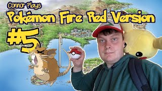 Connor Plays Pokémon Fire Red Episode 5  The Death of Raticate [upl. by Celeski867]