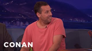 quotSandy Wexlerquot Is Based On Adam Sandler’s RealLife Manager  CONAN on TBS [upl. by Anaujahs872]