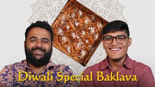 The Easiest Baklava for Diwali Celebrations  Diwali Special  Udhaya Krishna Ghee  Cookd [upl. by Aicilif835]