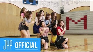 TWICE quotLIKEYquot MV BEHIND [upl. by Oramug654]