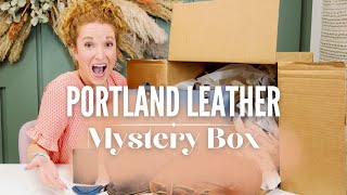 Portland Leather Bags amp Mystery Boxes  Portland Leather Company Unboxing amp Review [upl. by Donohue424]