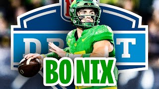 2024 NFL Draft Bo Nix Scouting Report with Phil Simms amp Matt Simms [upl. by Acnaib]