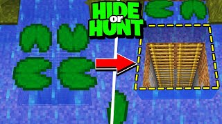 Most Secret SWAMP Base in Minecraft Hide Or Hunt [upl. by Groh]