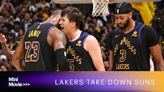 MiniMovie Lakers advance to 2023 InSeason Tournament Semifinals [upl. by Aivataj]