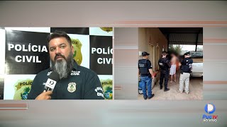 PRESO INTEGRANTE DE ASSOCIAÇÃO CRIMINOSA INVESTIGADA POR ROUBO DE GADO EM JARAGUÁ [upl. by Folberth800]