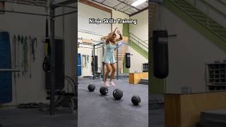 EPIC Ninja Skills Training At A Climbing Gym🥷🏻 shorts ninjawarrior training skills workout [upl. by Harol]