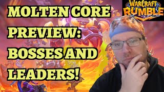 The COMPLETE Molten Core Preview  Warcraft Rumble Raid [upl. by Daven]