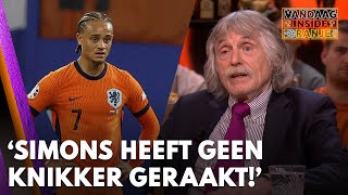 Johan begrijpt niets van basisplaats voor Xavi Simons Geen knikker geraakt [upl. by Takken]