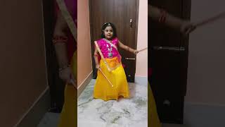 Chogada Tara dandiya dance by misi 🥰 [upl. by Arihsat59]