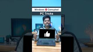 Windows Corrupted தமிழில் 😡 💻 shorts tamil [upl. by Eilata]