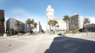 Montevideo Uruguay in 360 4K video with Samsung Gear 360 VR [upl. by Kindig]