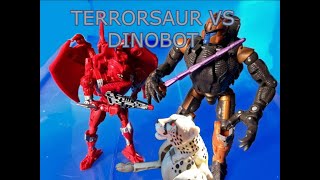 Terrorsaur vs Dinobot [upl. by Lorraine270]