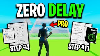 How PROS Get 0 Input Delay in Fortnite ✅ Best Chapter 5 Tweaks [upl. by Namwen779]