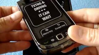 Unboxing the BlackBerry 9800 Torch [upl. by Aneelak3]