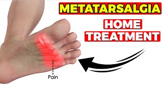 BEST Metatarsalgia Exercises Massage amp StretchesHOME Treatment [upl. by Neevan]