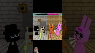 Should Fun Bot choose Team Pinky or TeamBlack rainbowfriends duet fnaf memes minecraft [upl. by Eduino]