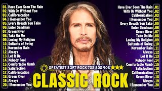 Best Classic Rock Songs 70s 80s 90s  Queen Guns N Roses ACDC Nirvana U2 Pink Floyd Bon Jovi [upl. by Leidag]