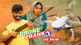 Drone PRANK on MOM 😱🤪 [upl. by Fernande]