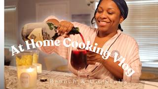 Shrimp amp Grits  Cooking Vlog  Sangria Chit Chat Part 2 [upl. by Willet484]