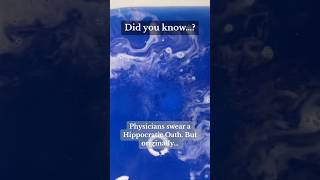 Did you know about the Hippocratic Oath organicbodycare witchtok bathandbody greekmythology [upl. by Aima773]