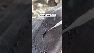 Simple sidewall repair using a GlueTread Kit [upl. by Annod]