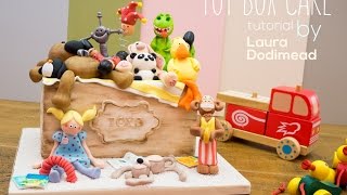 How to make a Toy Box Birthday Cake Tutorial Preview  Paul Bradford Sugarcraft School [upl. by Deenya]