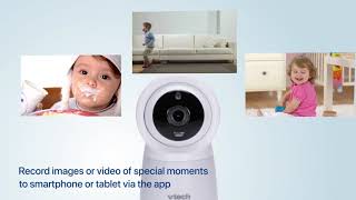 VTech RM5754HD 7quot Smart WiFi HD Video Monitor with Remote Access [upl. by Hubert]