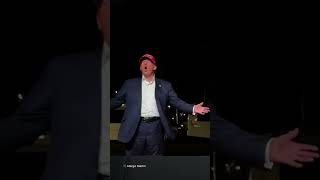 Trump and Elon Musks God Bless America duet [upl. by Osyth]