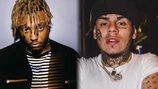 Juice Wrld Disses 6ix9ine While Performing On Stage In London With Fans [upl. by Ahsata]