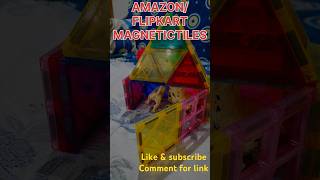 Unboxing amp review of Magnetic tiles l child toys l baby Activity toys l [upl. by Astrea107]