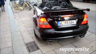 Mercedes CLK 63 DTM AMG  startup  small acceleration [upl. by Brinkema]